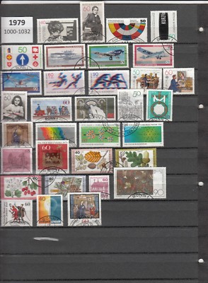 Bund Varianten wählbar 1970-1971-1972-1973-1974-1975-1976-1977-1979   gestempelt