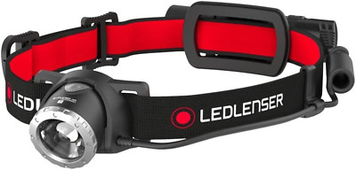 Ledlenser H8R, LED Stirnlampe, 600 Lumen, Bis Zu 120H Laufzeit, Rotes Rücklicht,