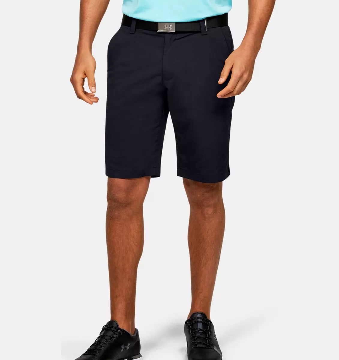 UNDER ARMOUR Men's UA Match Play Solid Golf Shorts NWT Black SIZE