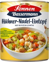 Sonnen Bassermann HüHner Nudel Eintopf Mit Buntem GemüSe 6 X 800G Dosen