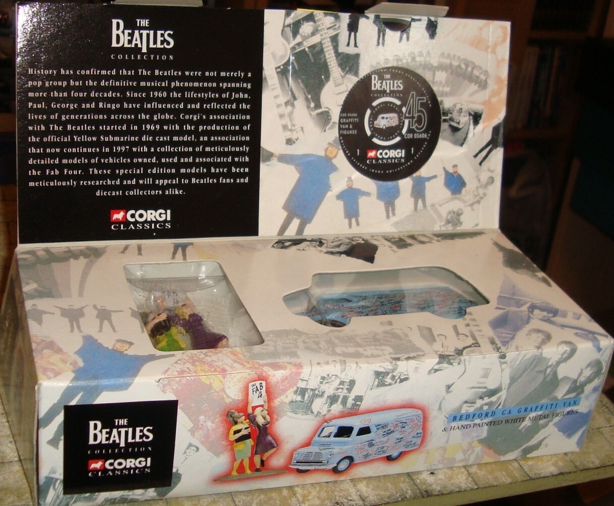 CORGI - THE BEATLES COLLECTION - BEDFORD CA GRAFFITI VAN