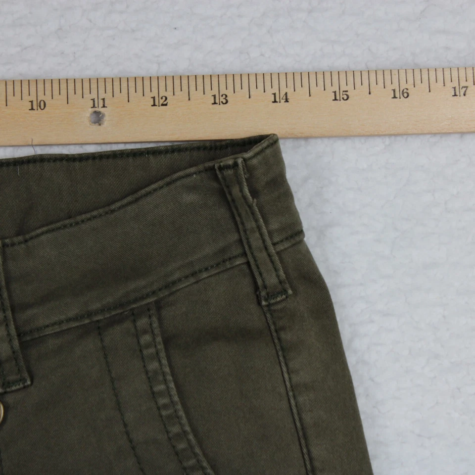 Женские брюки PILCRO Surplus размер 25 однотонные зеленые - Изображение 4 из 4