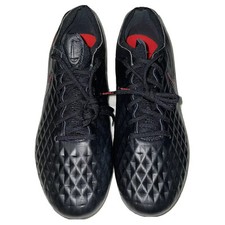 Nike Tiempo Legend 8 Elite ACC FG Soccer Cleats Black Red Size 7.5 AT5293-060
