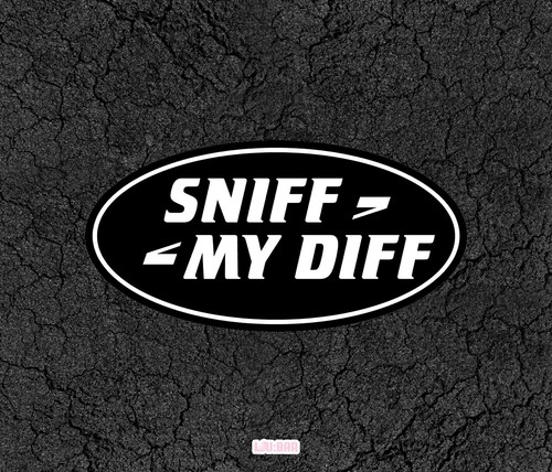 Sniff My Diff Land Rover Defender Discovery - Car Sticker for Window, Bumper etc - Picture 7 of 11