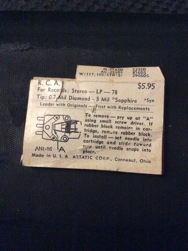 Astatic Diamond Needle - Picture 3 of 12