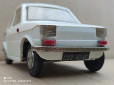 VINTAGE FIAT 126p TOY CAR CZZ 4046 POLSKI FSO FSM LARGE FRICTION ORIGINAL SHAPE