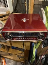 Mustang Ion Record Player With Six,phone And Usb