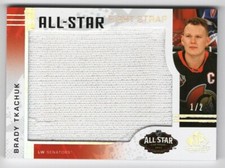 2022-23 SP Game-Used NHL All-Star Game Fight Strap #ASFS-BT Brady Tkachuk 1/2 !!