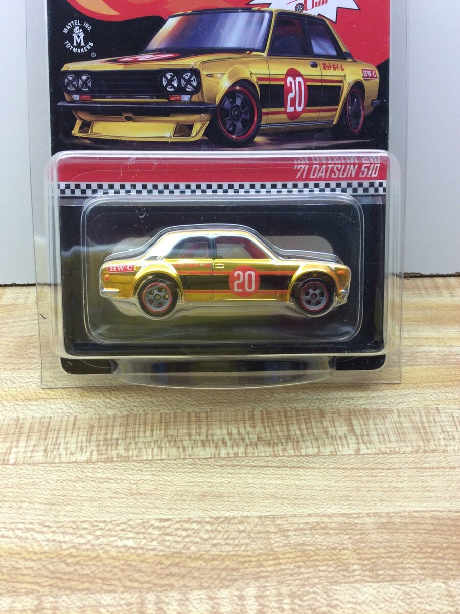 Hot Wheels 2019 Redline Club RLC '71 Datsun 510 Bluebird Hot Wheels 2019 Redline Club RLC '71 Datsun 510 Bluebird