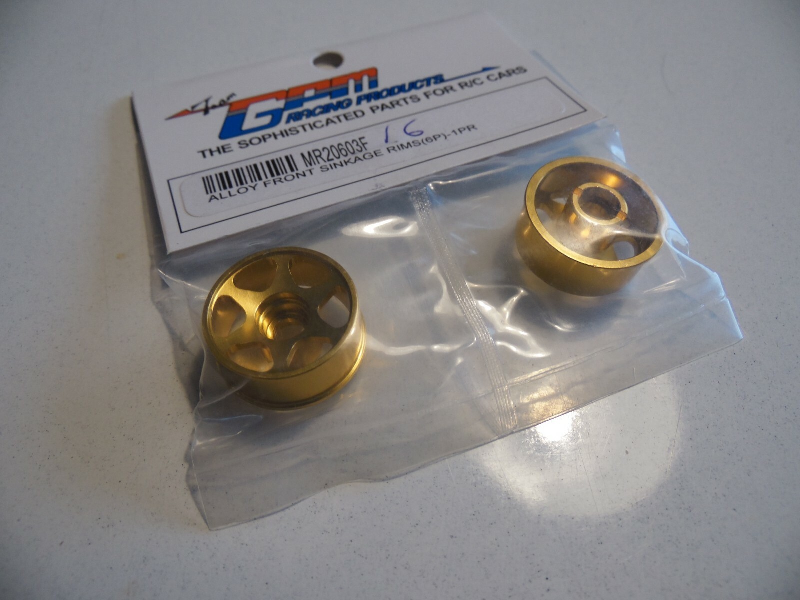 Jantes Delrin GPM DMR 20503F+R Pour Mini-Z - Avant & Arrière, Neuves