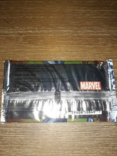 MARVEL RECHARGE EDICIÓN INAUGURAL Paquete de refuerzo de tarjetas coleccionables Nuevo Sellado - Imagen 8 de 12