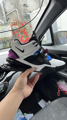 Size 8.5- Nike Air Force 270 White Purple 2018 Nike Air Max 270 Barely Rose 2018 AH6789-601 | eBay main image 3