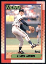 1990 Topps #343 Frank Tanana Collector's Edition (Tiffany)