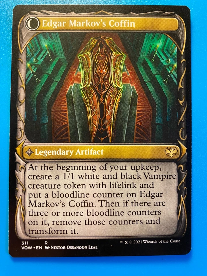 MTG 1x SHOWCASE Edgar, Charmed Groom 311 Innistrad: Crimson Vow Magic the x1 NM - Image 2 of 2