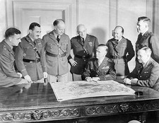 General George C Marshall pictured members General Staff office W- 1941 Photo