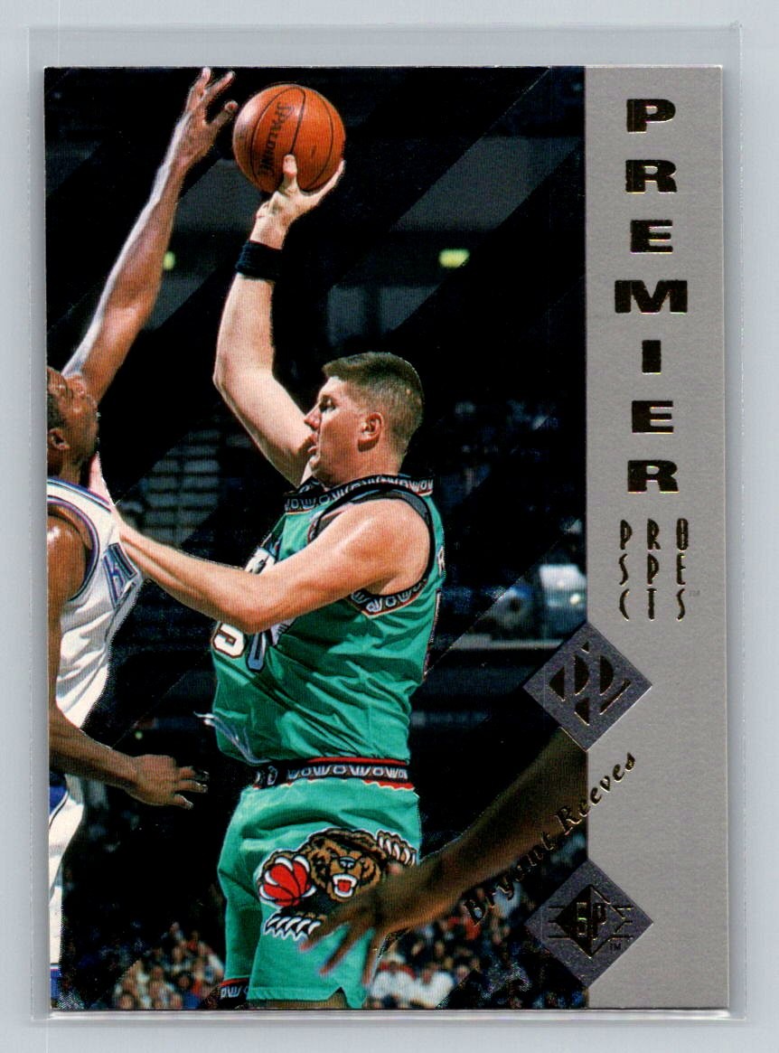 1995-96 SP Rookie RC #166 Bryant Reeves Vancouver Grizzlies Basketball Card