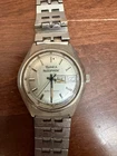 Vintage Timex  Day Date Automatic Watch silver Dial