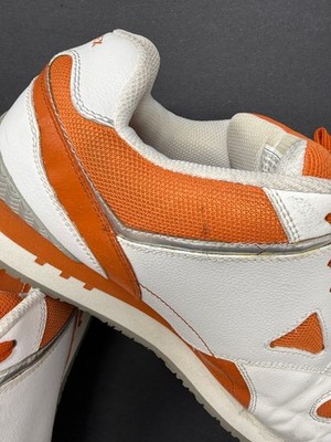 Avirex Low Top Sneakers Mens 13 White Orange Shoes 43702 Y2K | eBay