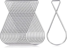 Clip Strip 100 Pack Drop Ceiling Hanger Hook Clips, T-bar Steel Hooks for Sus...