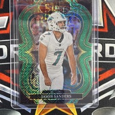 2025 Select Football Prizm Suite Level Jason Sanders #382 /5 Miami Dolphins