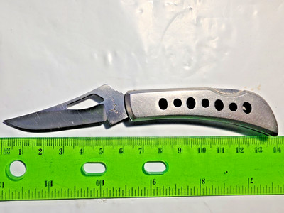 Jaguar Folding 2'' blade Lockback Silver Pocket Knife