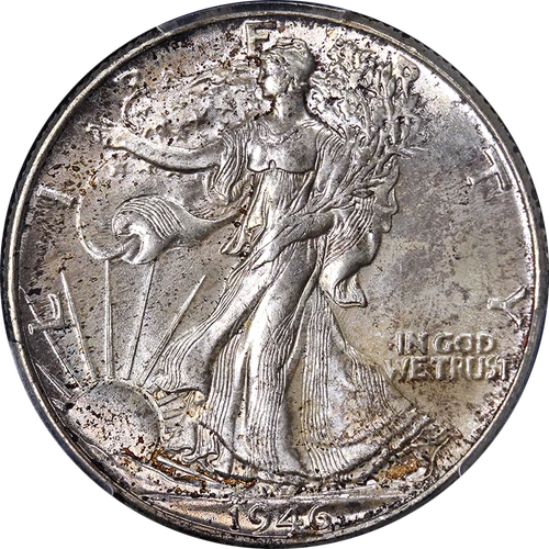 1946-P Walking Liberty Half PCGS MS66 Nice Luster Strong Strike