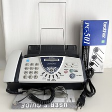 Brother FAX-575 Personal Fax Machine (Tested) + NIP PC-501 Printing Cartridge