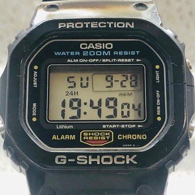 CASIO G-SHOCK Speed   DW-5600C-1V 901 200M Used