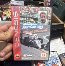 Acclaim Newman Haas IndyCar feat. Nigel Mansell (Sega Genesis) Manual, NTSC-U/C
