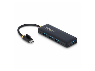 StarTech 4-Port USB-C Hub - 5Gbps - USB-C to 4x USB-A - Bus Powered - Small Trav