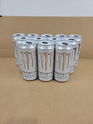 Monster Energy Zero Ultra 16 Oz - Lot Of 12