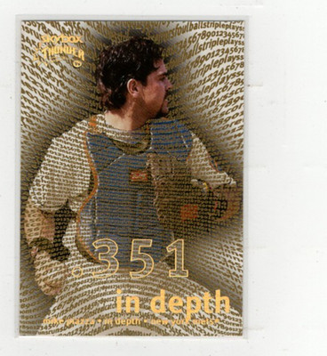 1999 Mike Piazza Skybox Thunder In Depth #7 Free Shipping (C2180)