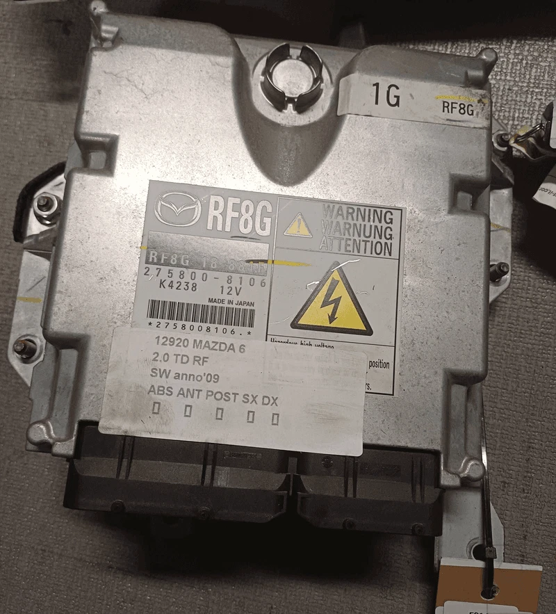 RF8G18881H Centralina iniezione MAZDA Mazda 6 2a Serie 2.0 CD 16V Ber - Immagine 2 di 4