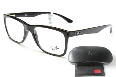 Ray Ban RX7027I 2000 Black Frames Reading Glasses/Bifocal/Progressive Lens