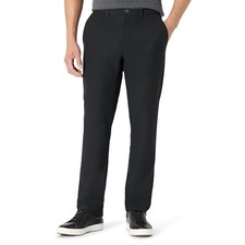 AMAZON ESSENTIALS MENS SLIM FIT DRESS PANTS SIZE 40W X 32L BLACK