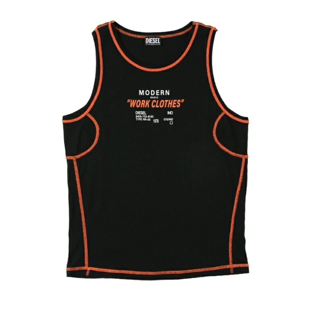 Diesel Solid Sleeveless T-Shirts for Men for sale | eBay