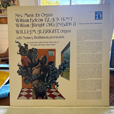 Nonesuch New Music for Organ LP 12" Black Vinyl Stereo H-71260 Bolcom/Albright