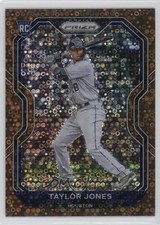 2021 Panini Prizm Tier II Bronze Donut Circle Prizm 5/40 Taylor Jones #184 17hc