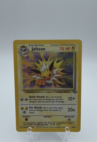 Jolteon 4/64 Jungle Holo