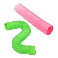 2 Pcs Hamster Pet Activity Structure Fun Tunnel Foldable Training Ferret Tube