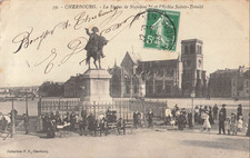 50 Cherbourg with Napoleon Statue 78684