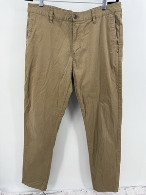 Vuori Collins Chino Pants Modern Fit Performance Stretch V433 Men s 36 Tan