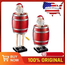 Funny Santa Claus Cigarette Dispenser Up Holder Prank Toy Case Gift US