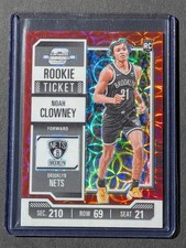 2023-24 Panini Contenders Optic Noah Clowney #19 Rookies International Red