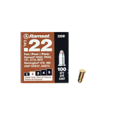 #ad 0.22 Steel amp; Concrete Strip Single Use Load Booster Caliber Brown Single Shot Po $19.47