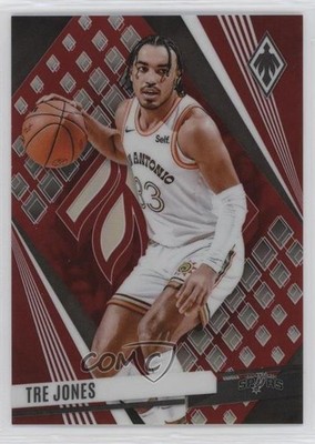 2023-24 Panini Phoenix Red 43/199 Tre Jones #232 1d0h