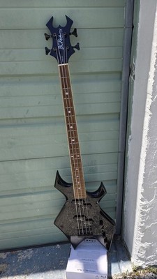 美品B.C. RICH WARLOCK NJ DELUXE B.C. Rich Warlock NJ Deluxe w/ Gigbag – Iconic Metal Axe
