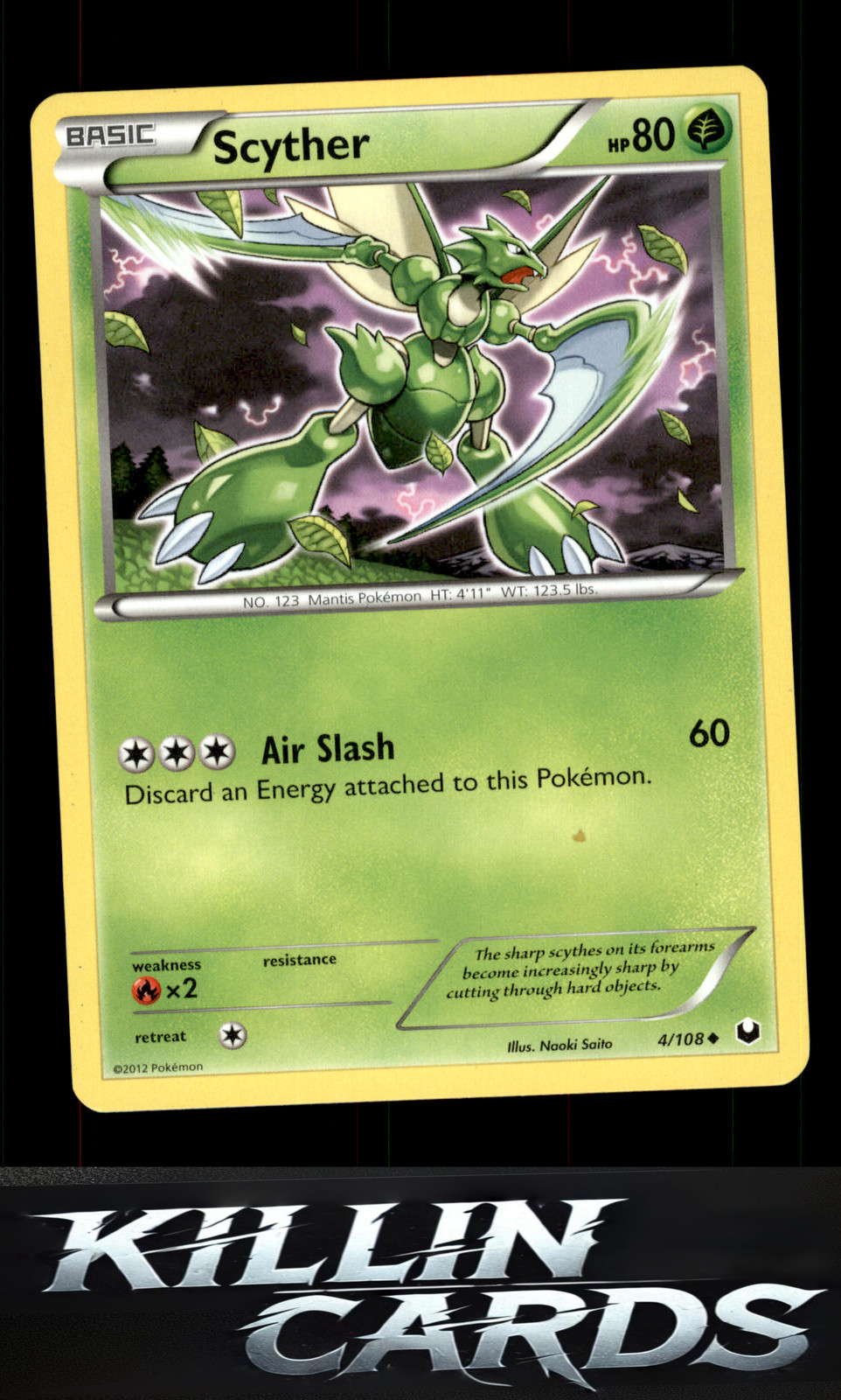 rare scyther card Scyther - SV: Scarlet & Violet 151