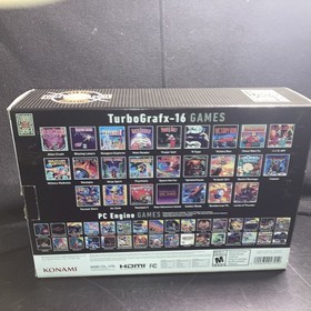 Turbo Grafx 16 Mini Console Konami 2020 NEW Unopened Classic Edition w/ Bonus