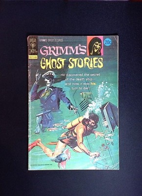 Grimm's Ghost Stories #15, Gold Key, 1974 Treachery Below